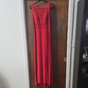 Night Way Collections Red Maxi Dress Size 12